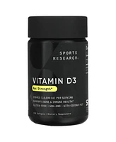 Sports Research Vitamin D3 Max Strength 250 mcg (10 000 Iu)