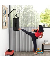 Soozier Heavy Bag Wall Mount Set with Unfilled Punching Bag & Bracket