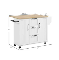 Slickblue Versatile Kitchen Cart and Storage Cabinet for Organized Space and Efficient Kitchen Solutions