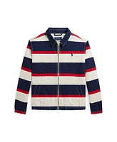 Polo Ralph Lauren Big Boys Bayport Striped Cotton Jacket