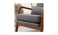 Slickblue High Back Indoor Leisure Chair Stylish and Comfortable Seating for Relaxation