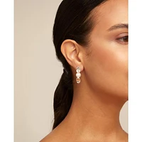 UNOde50 Metal Alloy Oval Link Earrings