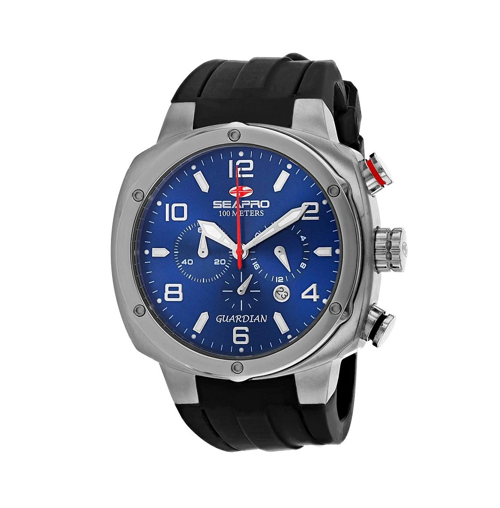 Seapro Men's Guardian Blue Dial Watch