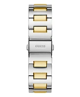 Guess Men's Analog Two-Tone Stainless Steel Watch, 42 mm