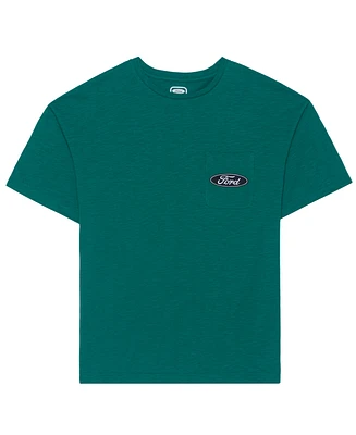 Hybrid Men's Ford Bronco Front Back Short Sleeve Tee