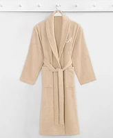 Linum Home Font 100% Turkish Cotton Unisex Terry Bathrobe