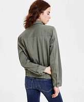 Liverpool Los Angeles Women's Twill Cargo Jacket