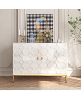 Boyel Living Freestanding Storage Cabinet -Door Accent