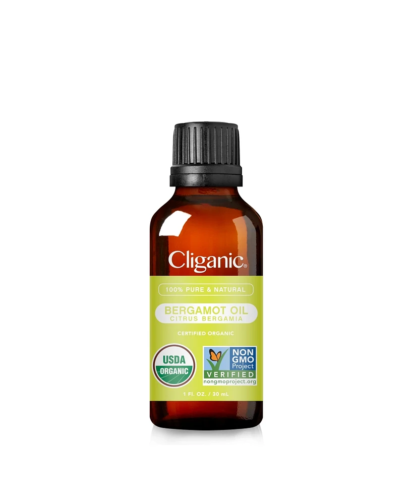 Cliganic Organic Bergamot Oil, 1oz