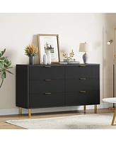 gaomon 6 Drawer Dresser for Bedroom