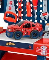 World Tech Toys Spider-Man Tool Bench Playset with Take Apart Car