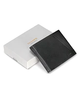 Champs Men's Iconic Collection Leather Top Wing Wallet