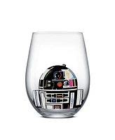 JoyJolt Star Wars Stemless Wine Glasses, Set of 4