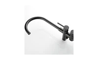 Slickblue Freestanding Bathtub Faucet - High Flow Tub Filler with Handheld Shower and Swivel Spout
