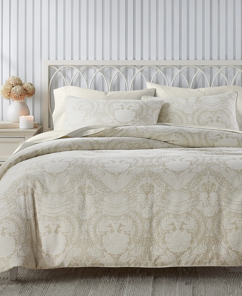 Charter Club Chenille Jacquard 3-Pc. Comforter Set, Full/Queen, Exclusively at Macy's