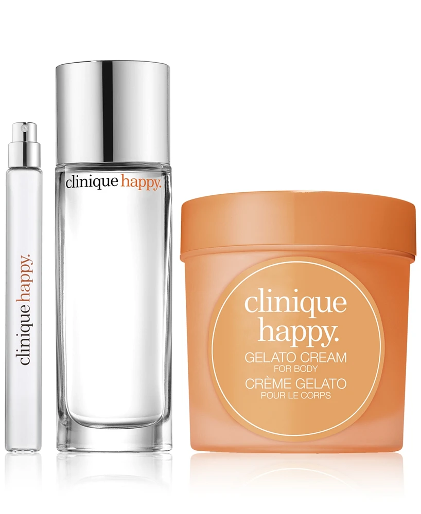 Clinique 3-Pc. Happy Treats Perfume & Body Lotion Gift Set