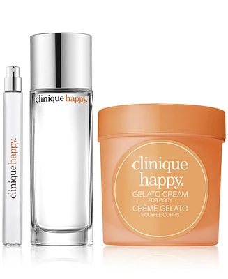 Clinique 3-Pc. Happy Treats Perfume & Body Lotion Gift Set