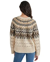 Steve Madden Women's Suzette Fair Isle Sweater
