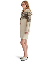 Steve Madden Women's Essa Half-Zip Sweater Dress