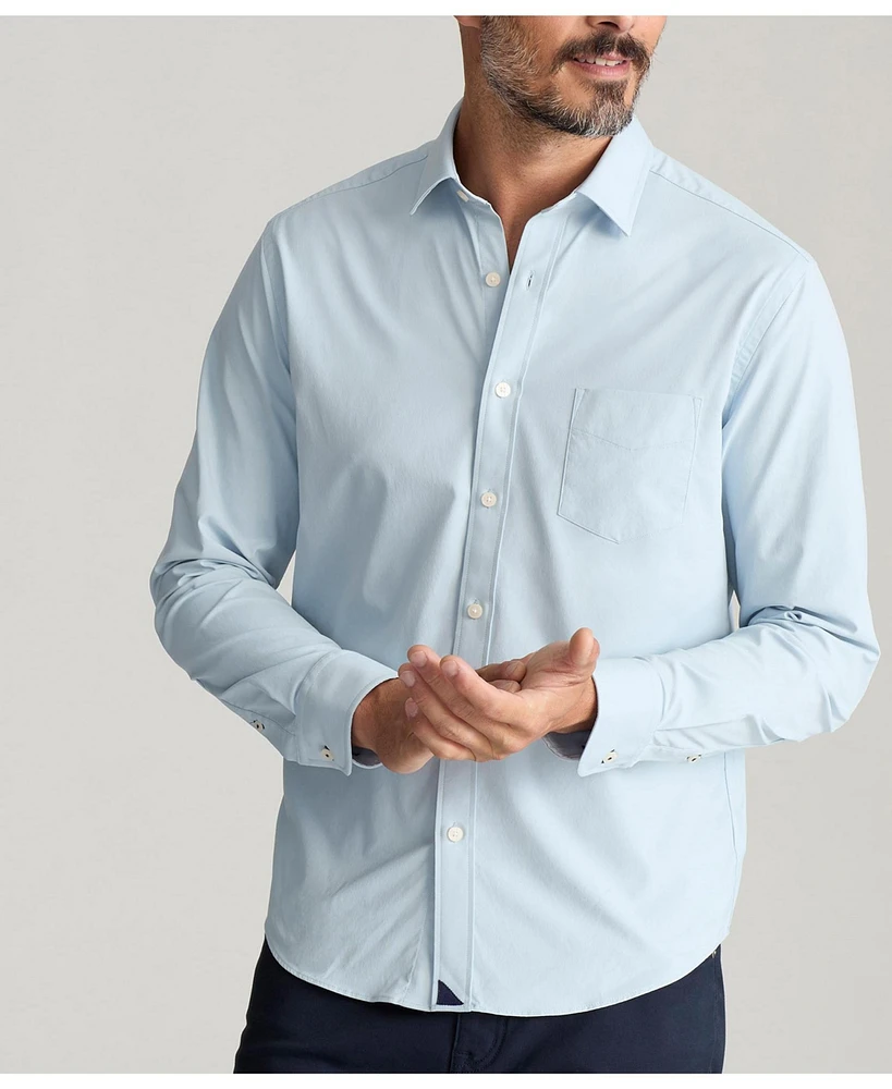 UNTUCKit Men's Slim Fit Wrinkle-Free Performance Gironde Button Up Shirt