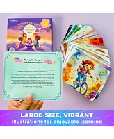 Quokka Rethink! 65 Meditation Cards for Kids 8-10 - Guided Medetation Kit