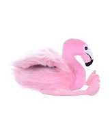 Wild Republic Cuddlekins Mini Flamingo Stuffed Animal, 8 Inches