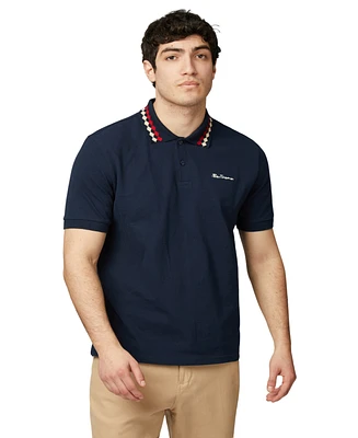 Ben Sherman Men's Collar Interest Polo Shirt