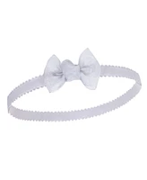 Hudson Baby Baby Girls Hudson Headbands 12pk, Navy, 0-24 Months