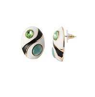 Sohi Women's The Marquess Stud Earrings