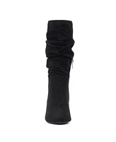 Women's Mette- Kitten Heel Ruched Pointy Boots