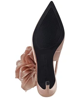 Kkarl Lagerfeld Paris Women's Savie Flowers Slingback Pumps
