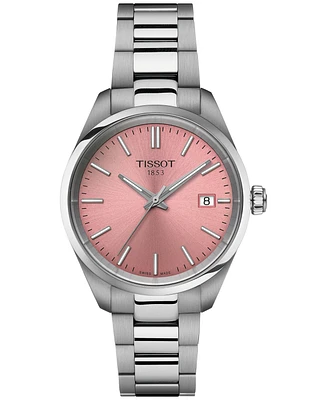 Tissot Women's Swiss Pr 100 Stainless Steel Bracelet Watch 34mm