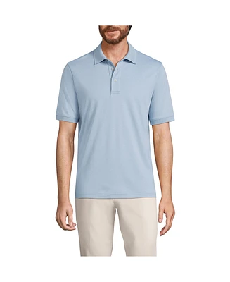 Lands' End Men's Tall Short Sleeve Cotton Supima Polo Shirt