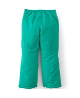 Lands' End Big Girls Slim Squall Waterproof Insulated Iron Knee Snow Pants