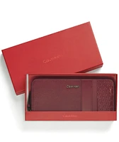 Calvin Klein Moon Signature Embossed Boxed Wallet