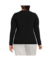 Lands' End Plus Cashmere Sweater