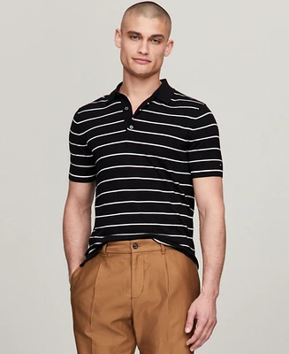 Tommy Hilfiger Men's Dress Casual Merino Wool Polo