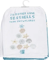 Primitives by Kathy Seashells Kitchen Towel Set