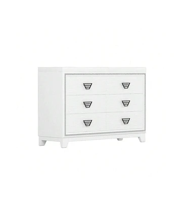 gaomon 6 Drawer Double Dresser, Dresser Closet With Anti