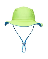 Snapper Rock Baby Boys Jawsome Waves Reversible Bucket Hat