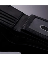 Alpine Swiss Men's Wallet Trifold Bifold Billfolds to choose from Genuine Leather