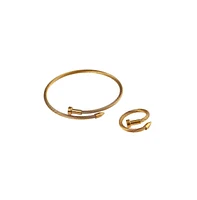 Sohi Women's The Screw Jewellery Set