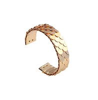 Sohi Women's The Python Cuff Bracelet