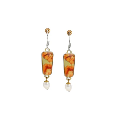 Sohi Women's The Positano Drop Earrings