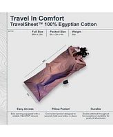 Cocoon - Premium TravelSheet Egyptian Cotton