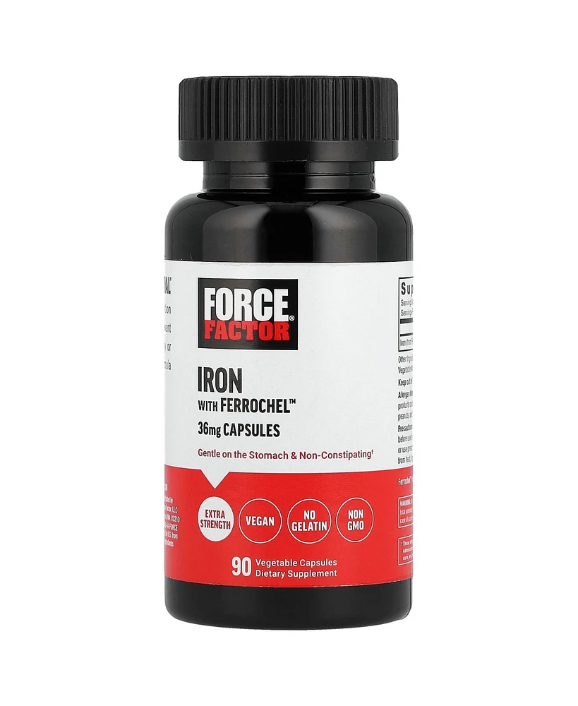 Force Factor Iron with Ferrochel 36 mg