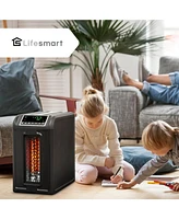 Lifesmart 3 Element 1500W Quartz Infrared Electric Portable Room Space Heater