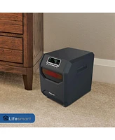 LifeSmart 4-Element Quartz Infrared Portable Electric Room Heaters (2 Pack)