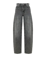 Nocturne Women's High Waisted Balloon Jeans