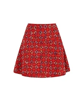 Nocturne Women's Tweed Mini Skirt